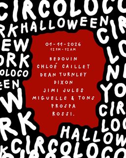 flyer for CircoLoco New York (Sunday)
