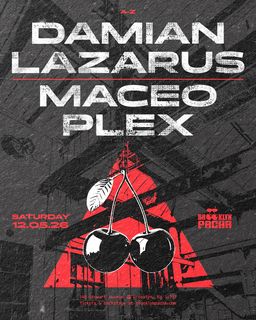 flyer for Damian Lazarus and Maceo Plex