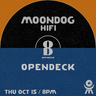 flyer for Opendeck presents: Spin City