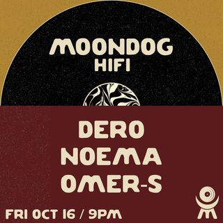 flyer for Noema + Dero + Omer-S