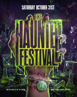 flyer for HK Hall Halloween: The Haunting of HK Hall 2026
