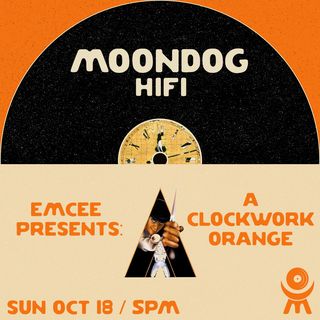 flyer for eMCee: A Clockwork Orange