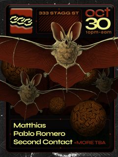 flyer for 333 Halloween