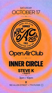 flyer for Steve k