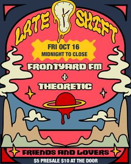 flyer for Late Shift