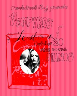 flyer for VAMPYROS LESBOS SCREENING + AFTERPARTY WITH NICK BOYD & BENNY SUN