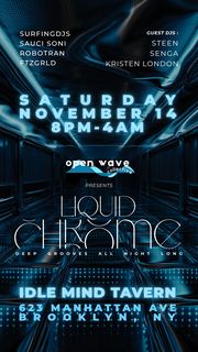 flyer for Liquid Chrome