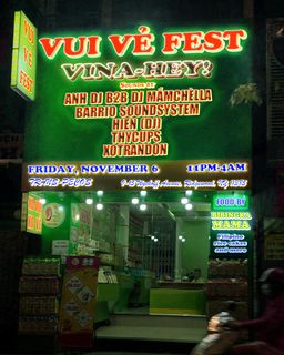 flyer for VUI VẺ FEST 05: VINA-HEY