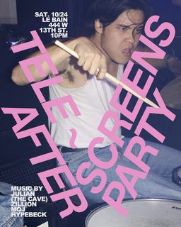 flyer for TELESCREENS AFTER PARTY