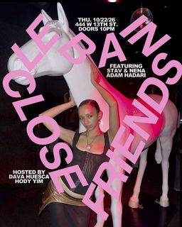 flyer for CLOSE FRIENDS