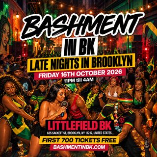 flyer for Bashment In BK