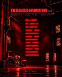 flyer for Disassembled 4.0: AFTER EGO