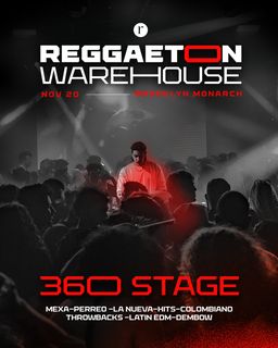 flyer for Reggaeton Warehouse (21+)